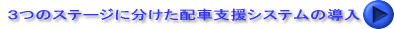 3つのステージに分けた共配システムの導入